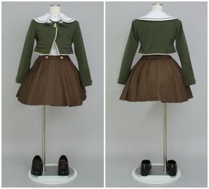 Dangan Ronpa Fujisaki Chihiro Униформа женского косплея Костюмы Хэллоуин Cocumes3395796