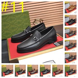 28 Model Business Business Oxford Leather Sapatos de couro respirável vestido formal sapatos de escritório masculino calçados calçados mocassin homme tamanho 38-46