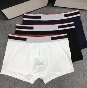 3PCS Designers Brand Mens Boxer Pontas 2021 Moda Sexy Rouphe Men Boxers Cotton Armilhe Male BruePanties72737053606093