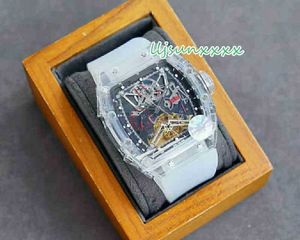 RM Designer Watch zegarek luksusowy zegarek Męski Zegarek Automatyczny ruch mechaniczny lufa wina Case Aul8