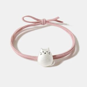 Hair Accessories Cute Ins Chinchilla Hair Rope Bow Hair Accessories Womens Headband High Elastic Rubber Band Childrens Rubber Headband d240520