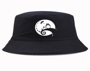 Totoro Ghibli Harajuku Kawaii Bucket Hat Summer Casual Brand Unisex fisherman hat1181560