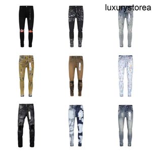 jeans roxos para homens calças calças roxas buraco de verão bordado de qualidade jeans jeans jeans de marca de jeans jeans jeans {categoria}