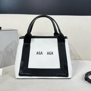 AGA TOTE Hochwertige Einkaufstasche Navy Cabas Beach Bag Luxurys Designerin Frau Handtasche große Handtasche Einkaufstaschen Top -Qualität Luxus Designer -Taschen Sling Bag Brieftaschen Brieftaschen Brieftaschen