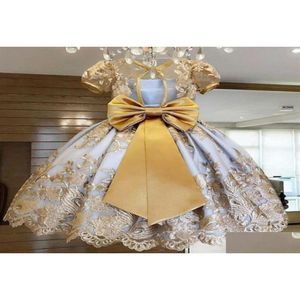 Cosplay Girls Princess Dress Elegant New Year Gown Kids Dresses For Birthday Party Clothing Vestido wear192f5587801 Drop Delivery Baby DHE94