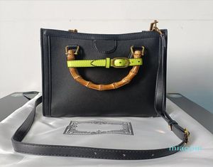 HH Women Bamboo Handbags Shoulder Bag Bamboos Saddles Totes Crossbody Shopping Bag lady Purses Print letters8031569
