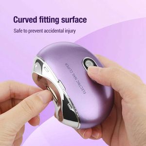 Nail Care 2-in-1 Ectric nail clippers ergonomics splash resistant nail trimmers baby finger clippers foot clippers thick nail cutting tools WX