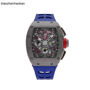Richamills Watch RM Нарученные часы Swiss Automatic Watches Milles Felipe Massa Titanium RM011