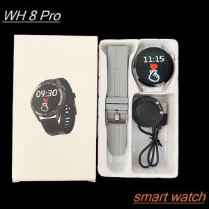 2024 Novo frete grátis para casa wh8 pao smart relógio bluetooth chamado de voz homens e mulheres smartwatch smartwatch smart para Android iOS