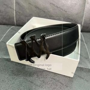 Black Amirirs Belt 2024 Amirii for Buckle Ceinture Box AM2 Cintura Mens Designer Belt Belt Beld Beland Men Am أحزمة أعمال أزياء معدنية فاخرة نسائية 26F