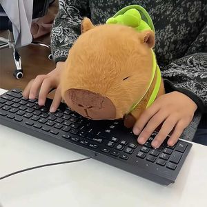 Animais de pelúcia de pelúcia Capybara Plush Simulação Capybara Anime Plexho