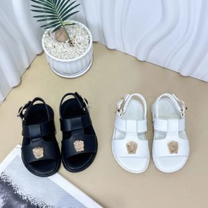 Kinder Sandalen Feste Farben Pailletten Sandal Summer Schuhe Kinder Designer Schuhe Offene Spei bequem und nicht gleit