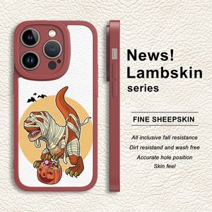 Sheepskin Rubber Shockproof Phone Case for iPhone(B589)