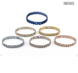 men039s designer bracelets With high quality Stainless Steel Iced out bracelet Luxury bracciali for womeN1534272