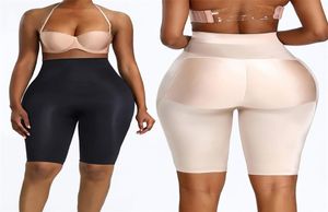 Yagimi wysoki talia Trener Shapewear Body Połanek Fałszywe tyłek Butt Lifter Booties Hip Pads Enhancer Booty Trimmer 204931152