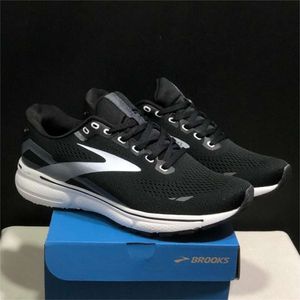 Brooks Ghost 15 Glycerin GTS 20 Hyperion Tempo Running Shoes for Women Ghost Brooks Shoes Triple Black White Grey Yellow Orange outdoor shoes EUR46