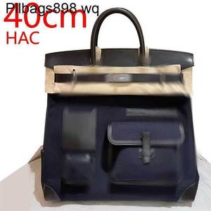 40cm de bolsa de couro TOGO Platina 10A Tatchwork Terchwork com capacidade para homens e mulheres viagens1e4j