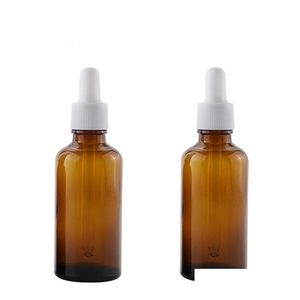 Dropper Bottles Wholesale Glass Bottle Amber Eye Droppers With For Oils Liquids Leakproof Travel Drop Delivery Office School Business Dhs8D