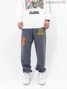 Galerydepts original 1to1 designer pants comfortable high quality graffiti old toilet pants high street trousers