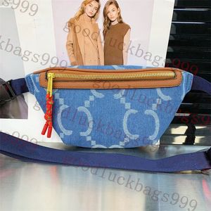 Designer midjepåse Luxury Fanny Pack Canvas Bumbag Temperament Belt Väskor Män Kvinnor Kista Packar axelväska perfekt hantverk Fannypack Cross Body Wallet Purse