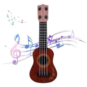 Guitar Childrens Mini Gitarrenspielzeug Musikspielzeug Musikinstrumente Kinder früh Bildung Spielzeug tragbare Mini -Gitarre WX