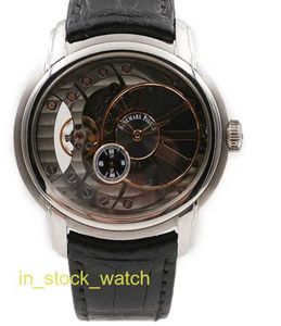Aiibipp Watch Luxury Designer Shoot Millennium 15350st OO D002Cr.01 Acciaio Precision Acciaio Meccanico Automatico Orologio da uomo