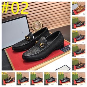 28 Model designerskich mokasyna Buty dla luksurysów Mężczyźni Party Wyszyka w oddychanie brązowe czarne buty Mężczyźni z bezpłatną wysyłką rozmiar 38-46