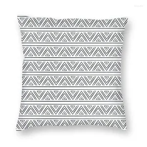 Pillow Vintage Geometric Boho Pattern Cover Decoration Tribal Bohemian Ethnic Africa Throw For Living Room