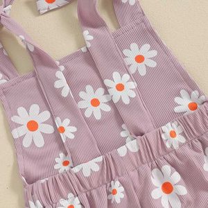 Jumpsuits Baby girl summer dress sleeveless Bohemian top jumpsuit Bell bottom pants for childrens clothing Y24052055G8