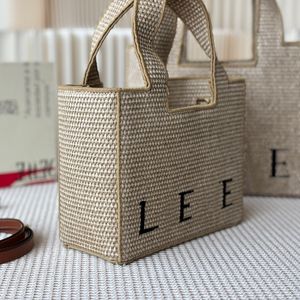 2024 High quality bags Beach Bag Simple Leisure Women's Backpack Handbag Designer Bag Grass Woven Bag Letter Pattern