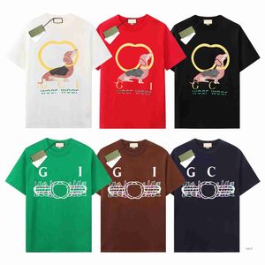 Męskie projektant koszulki letnia gu koszulki marka T koszule męskie damskie krótkie rękawie Hip Hop Streetwear Tops Shorts Ubrania Ubrania G-22 MT6E