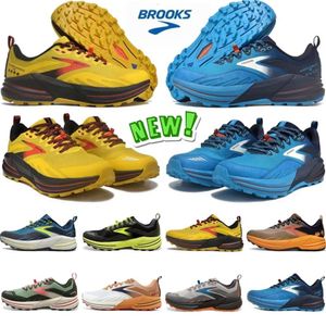 Projektant Brooks Cascadia Running Shoe Mens Womens Outdoor Sports Sports Treakers Treakers Osobowość Czarna biała kuke zielony pomarańczowy EUR 36-45