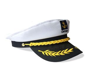 US Navy Outdoor Travel Sunshade White Captain Sailor Cap017799177