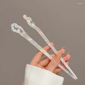 Hair Clips Fashion Acetate Chopsticks Sticks For Women Girls Shell Clip Pins Hairpins Bun Maker Wedding Accessorie
