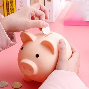 Kleine Schweinebank -Geldboxen Aufbewahrung Kinder Spielzeug Home Decor Saving Box Kinder 240516