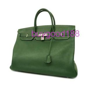 Aa biridkkin Delikatne luksusowe damskie projektanta społeczna torba torba na ramię 40 Togo ręka torba zielona kwadrat d Modna torebka dojazdu do pracy