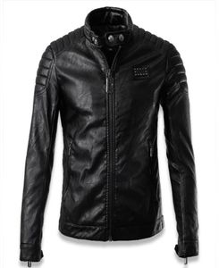 Fallchaquetas de Cuero Hombre 2016 Luxusschädel Herren Pilot -Lederjacken Jaqueta de Couro Männer Biker Jacke Marke Kleidung X1521444