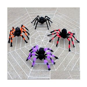 Giocattoli divertenti Halloween Props Spider Kids Festival Giocattolo per la decorazione per feste ktv p nevely regalo drop drop drop done nownety nowty gag dhaiy