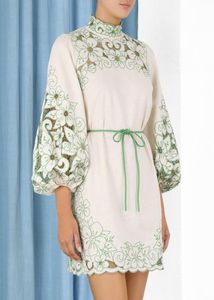 High end new style elegant bubble sleeve dress01234563045098