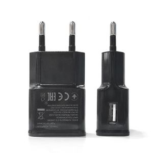 Fabrik -Outlets 5V2A EU Telefon Ladegerät Hochgeschwindigkeit 2A EU Stecker USB -Wandladegerät für Samsung Cargadores