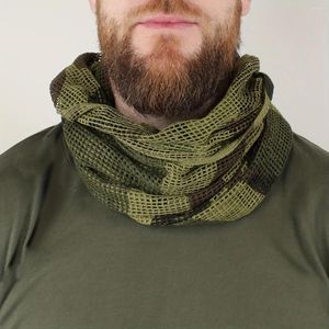 Scarves Summer Camouflage Tactical Arab Scarf Multi-purpose Breathable Mesh Outdoor Field Jungle Multi-color Headscarf