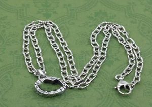 Den högkvalitativa lyxiga smycken Guldkedjedängar Letter G Bijoux Designer Original Förpackning CCI -halsband 928763694