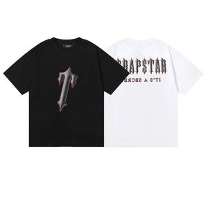 Trapstar Mens T -koszule Projektanci męskie koszule T SHIRTS Fashion Street Tide Letter Printing Bawełna Polo Sports Trapstar Traes Podczerwień gorące ubrania