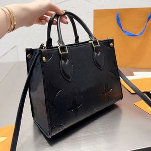 Klassisk riktig oxidationsläder shoppingväska designers axel tote handväskor kvinnor presbyopisk koppling handväskan väskor kreditkort hol 2776
