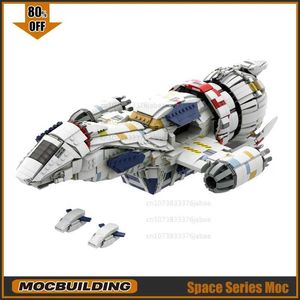 Flygplan Modle Firefly Serenity Model Bricks Firefly Spaceship Fighter MOC Building Block Technology Bricks DIY Assembly Toy Gifts S245202