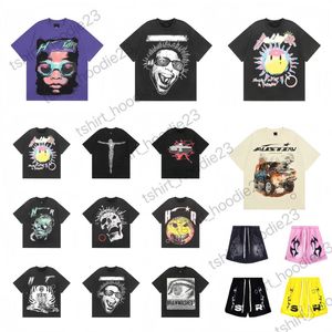 2024 T Shirt Graphic Tee Sweatshirt Designer T Shirt Tracksuit Black Men للرجال المغسول في الشوارع غرافيتي رسائل رسائل طباعة طبع خمر مناسبة