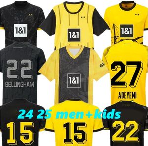 24 25 Sancho Home Soccer Funs Fans Pulse Ruus Haller Moukoko Dortmunds Special Edition Men Kids 50 лет Kit Yeyna Hummels 2024 2025 Брандт футбольные рубашки Brandt