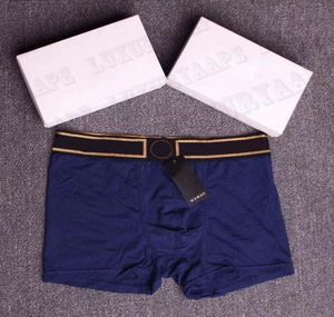 Marca de moda masculina boxers luxuosos de algodão confortável cuecas para homem shorts masculinos sexy shorts íntimos 9854710