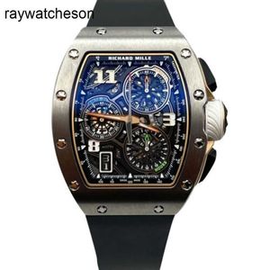 Richamills Watch Millles relata o estilo de vida RM7201 no cronógrafo house titanium
