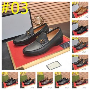 28Model Italian Luxury Dress Shoes Men Wedding Party Shoes High Quality Casual Loafer Male Designer Flat Shoes Zapatos Hombre Plus Size 38-46